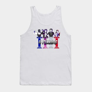 The Four Pillars of Wrestling-White Tank Top